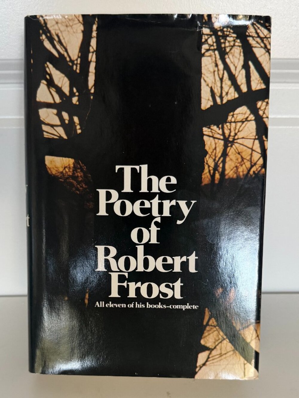 The Poetry of Robert Frost (Hardcover, 1969) Vintage Book Club Edtn w/Dust Cover